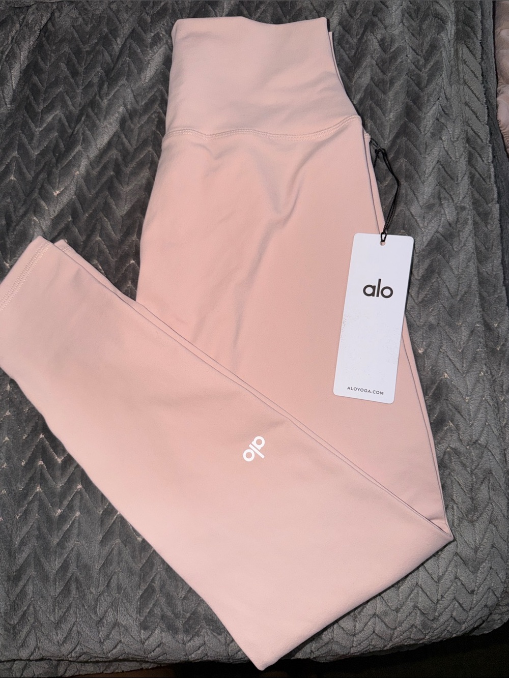 ALO Yoga 7/8 High-Waist Legging Air Brush Pink Quartz